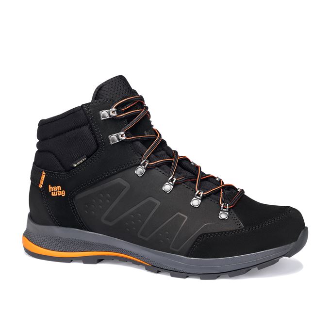 Hanwag Torsby GTX Herresko Sort/Orange 40