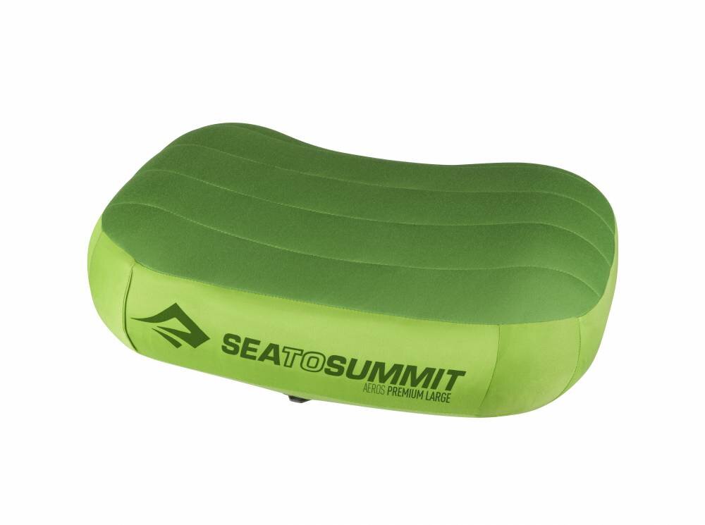 Sea to Summit Oppustelig Hovedpude Lime Regular 34x24x11