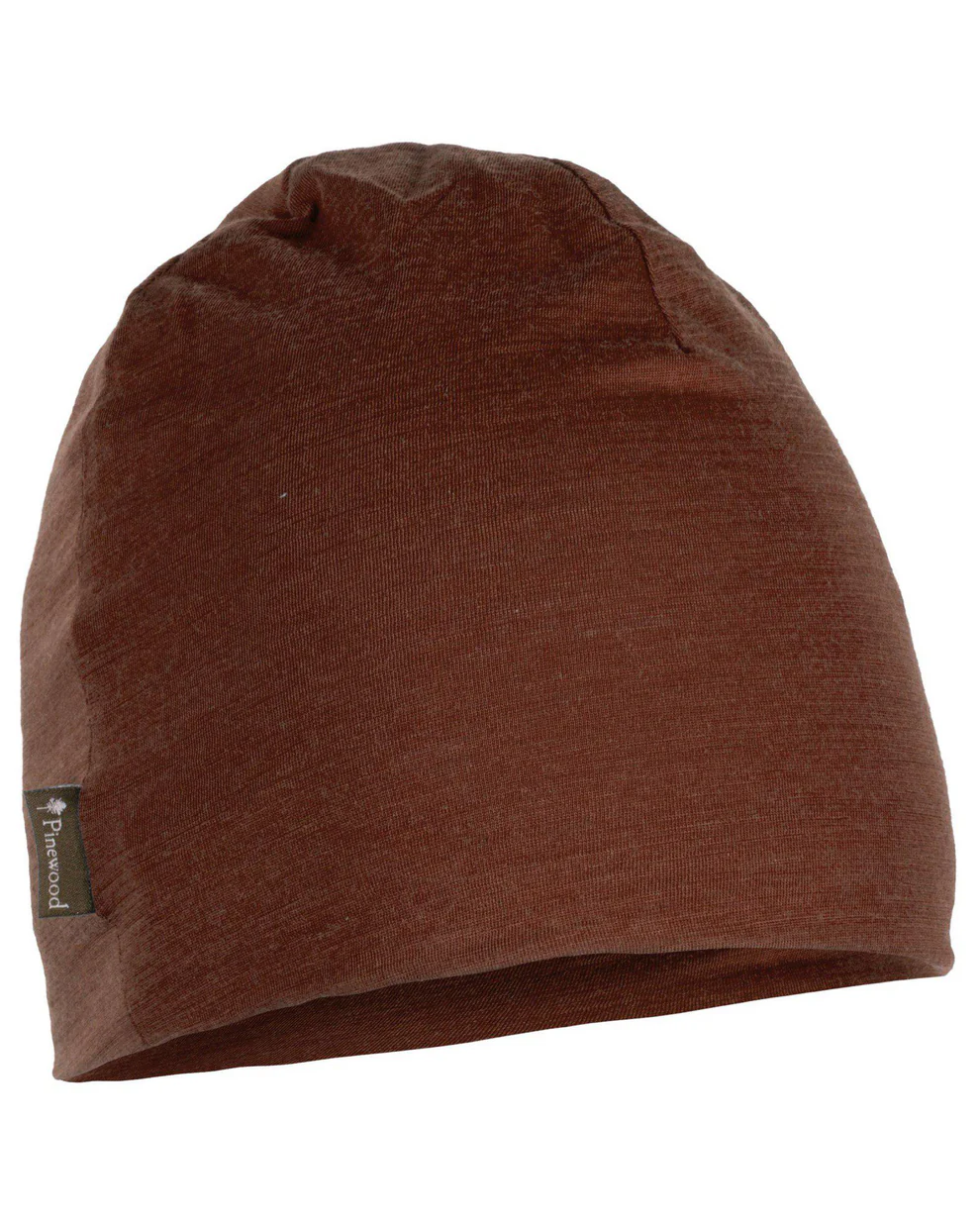 Pinewood Merino Uld Beanie i Nougat - Varmende Hatte