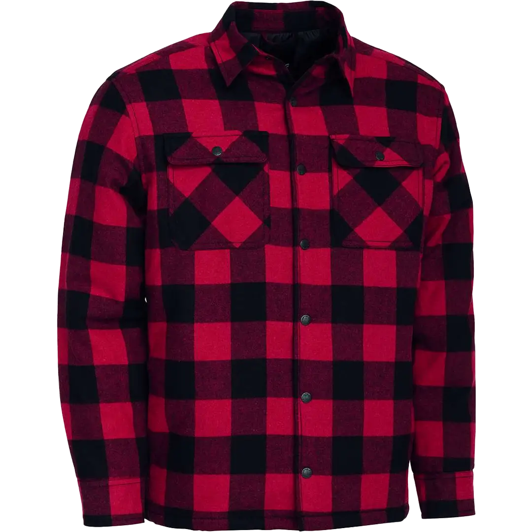 Kinetic Insulated Shirt  Varm Skovmandsskjorte Rød