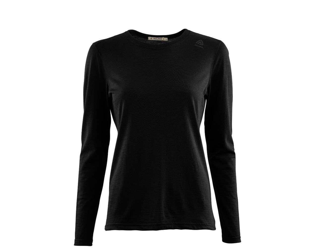 Aclima Dame Lightwool T-shirt i Sort