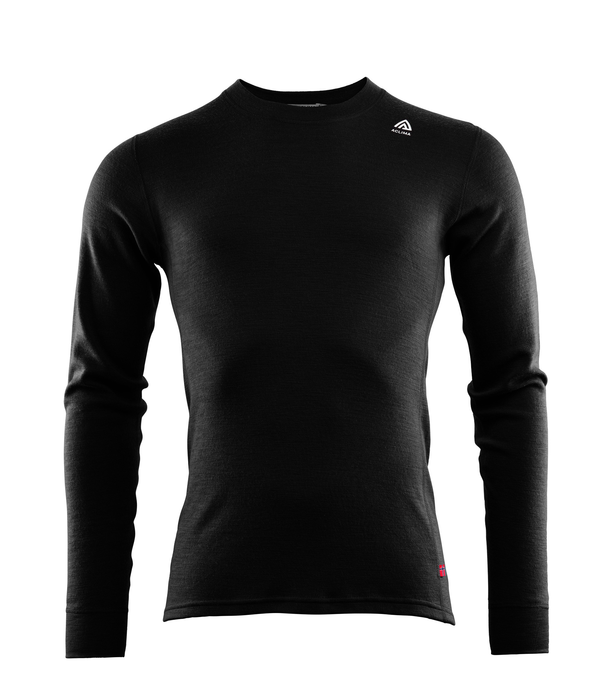 Aclima Warmwool Herre Crew Neck Sort