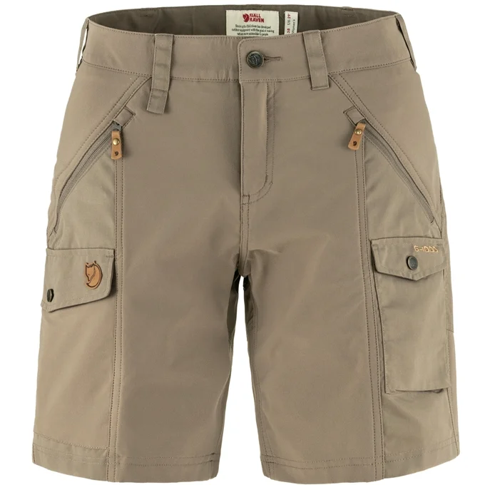 Fjällräven Nikka Dame Shorts i Suede Brun 42