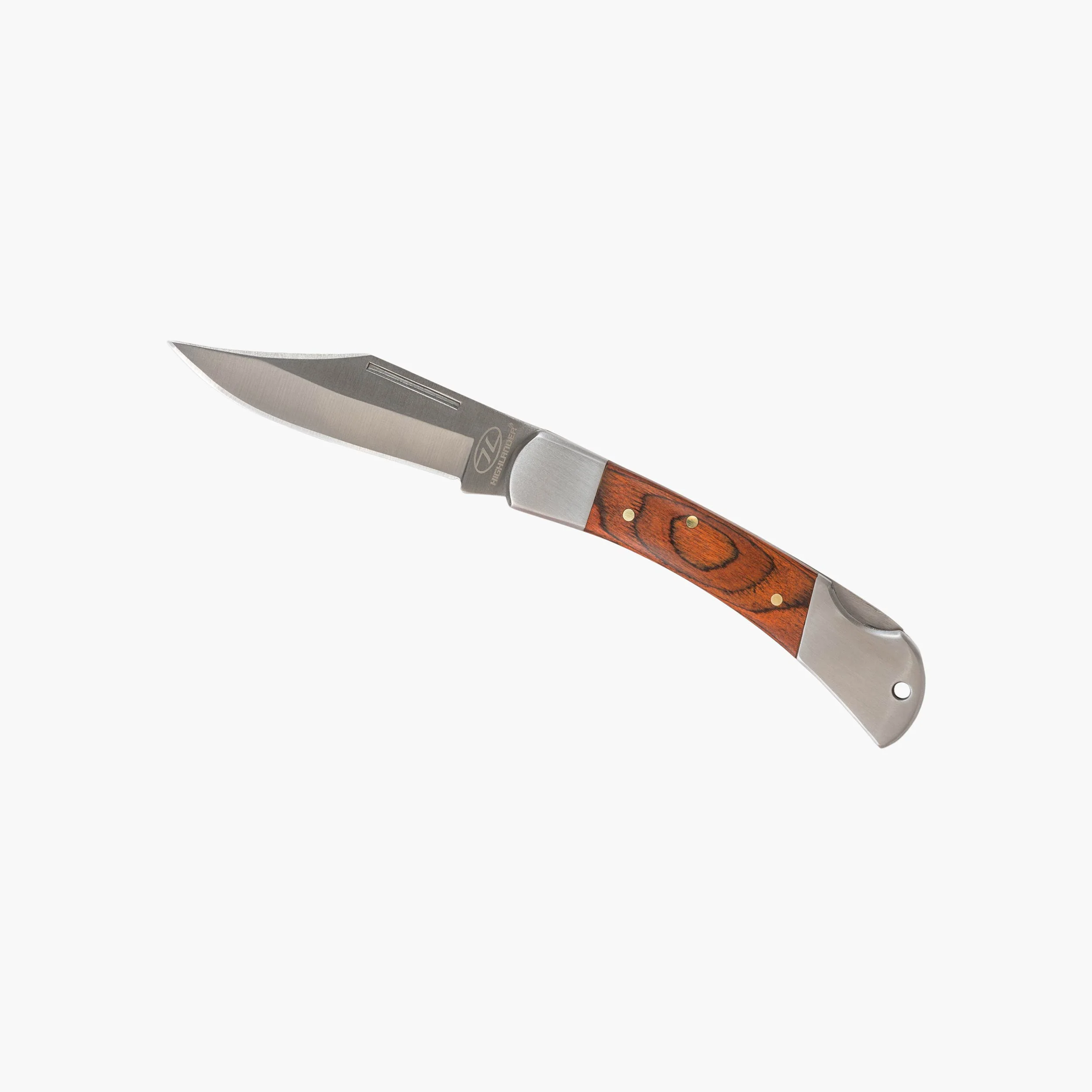 Highlander Kingfisher Foldbar Kniv med Etui - Udsalg!