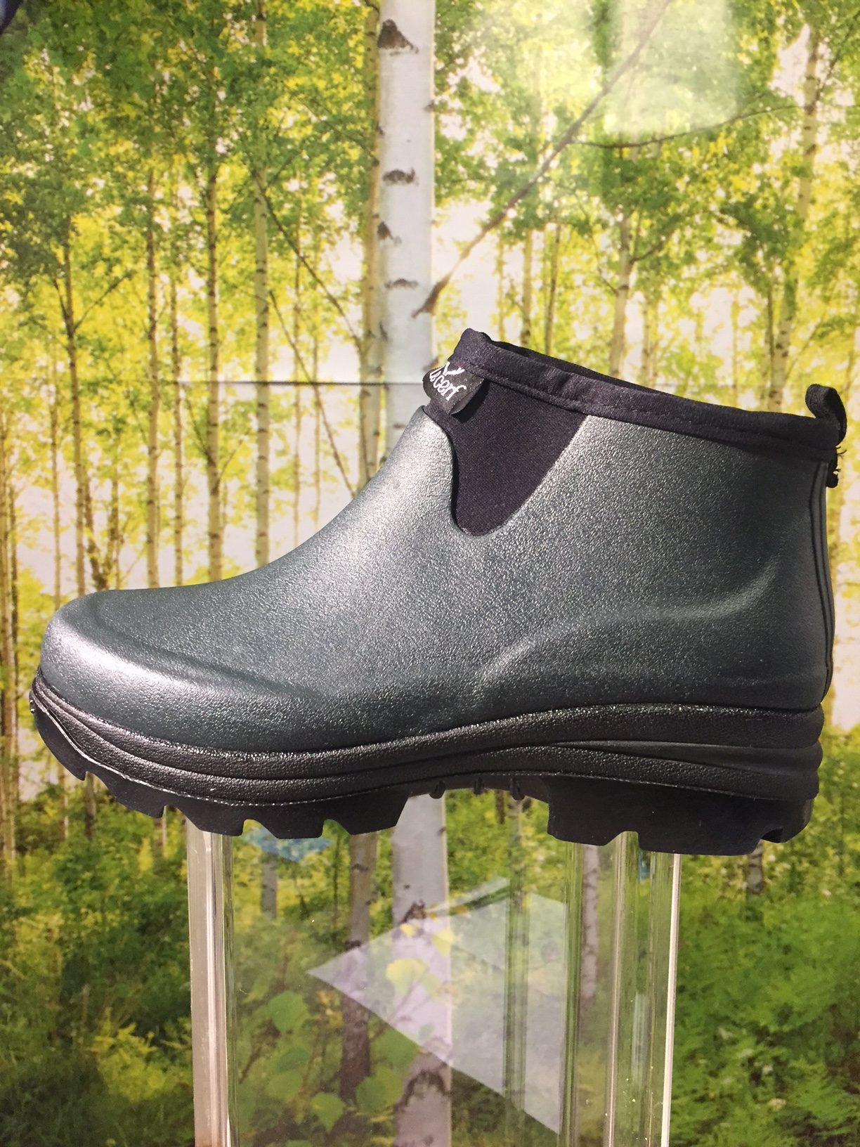 Cerf Lav Gummistøvle Mørkegrøn Str. 37